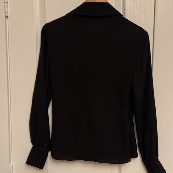 NWT RALPH LAUREN PURPLE LABEL SILK BLOUSE - Picture 11 of 15